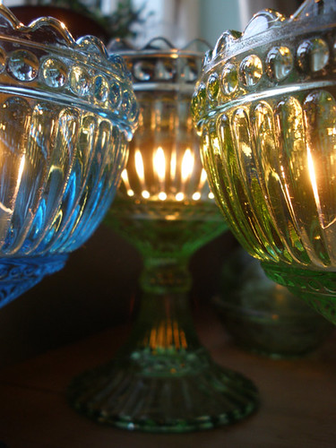Nightlights and Finnish glass