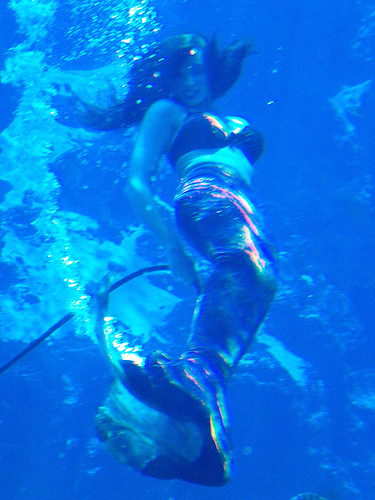 I also saw mermaids that were 70+/- years old. Seriously.
