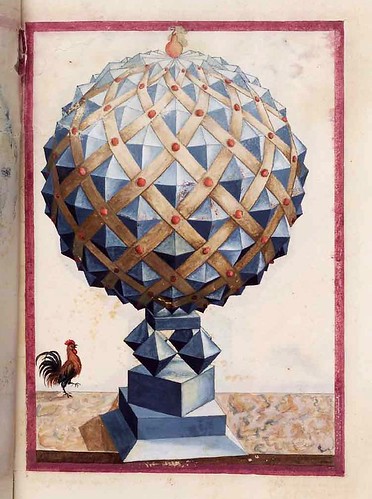 028-Geometrische und perspektivische Zeichnungen-Siglo XVI