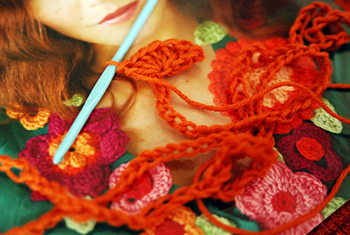 crocheting for make-a-long!