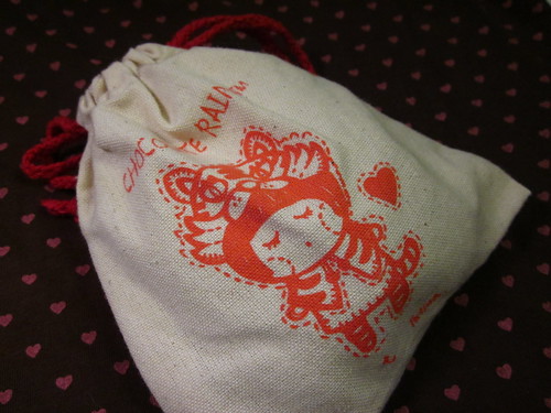 Little bag that my goodies were in from Chocolate Rain.
