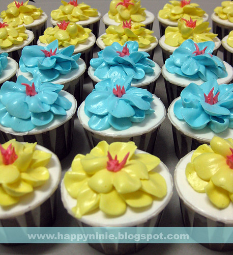 cup cake flower