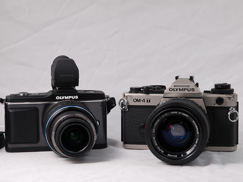 Two Generations of Olympus