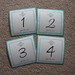 Custom Tiffany Blue and Silver Damask Wedding Table Number Cards <a style="margin-left:10px; font-size:0.8em;" href="http://www.flickr.com/photos/37714476@N03/4639655492/" target="_blank">@flickr</a>