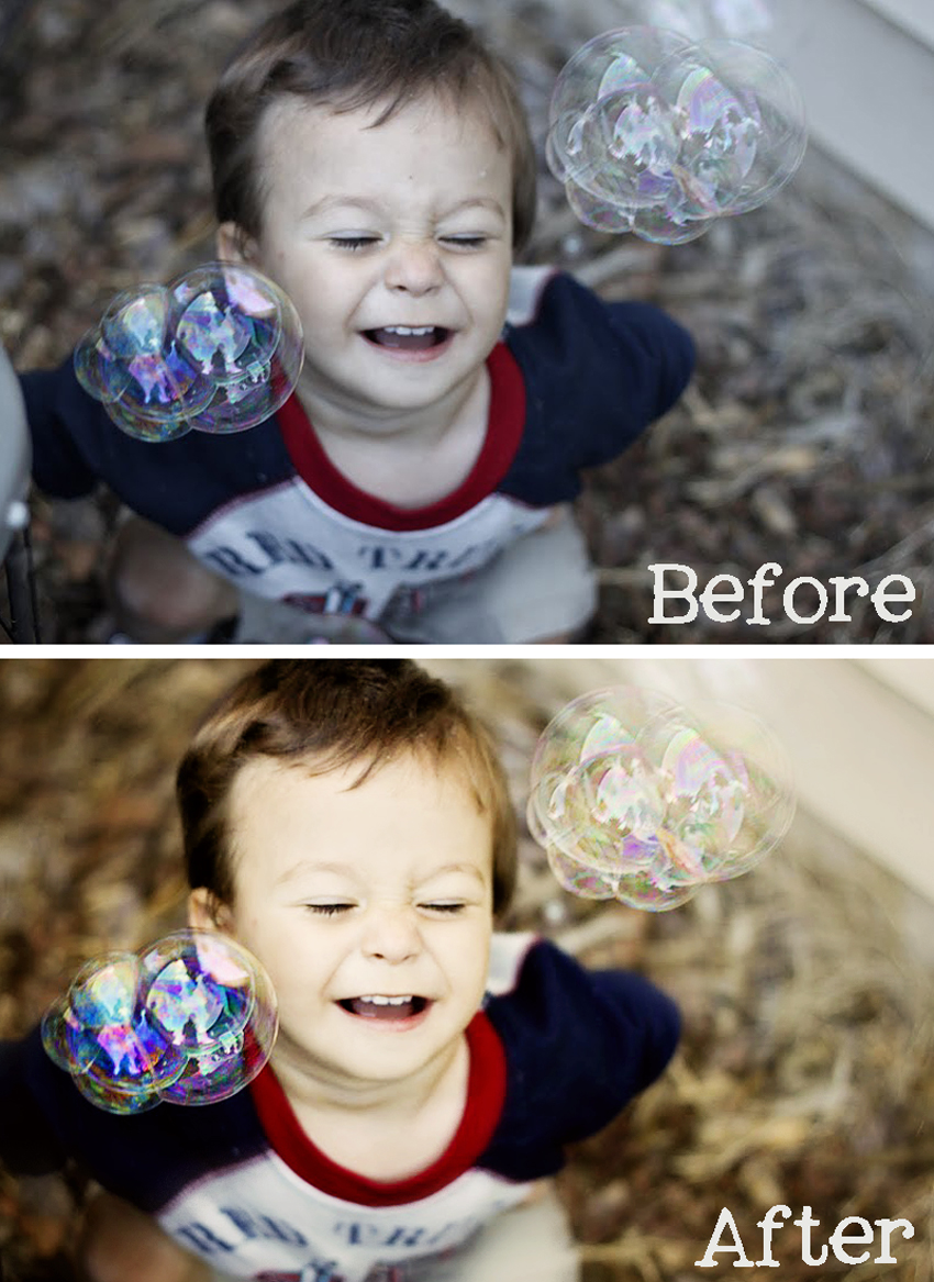 Bubbles Before and After