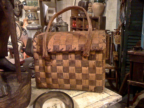 Leather Bag - Antique Shop