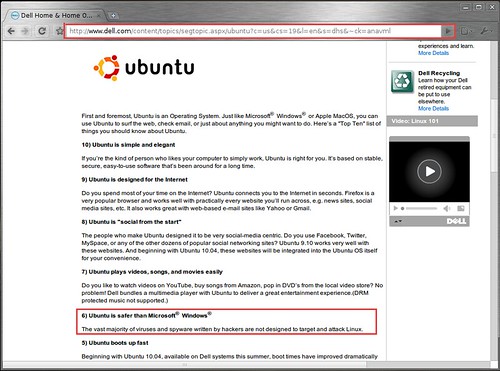 A Dell szerint az Ubuntu biztonságosabb a Windows-nál