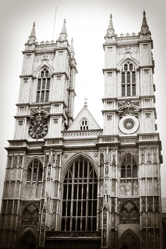 Westminster Abby BW