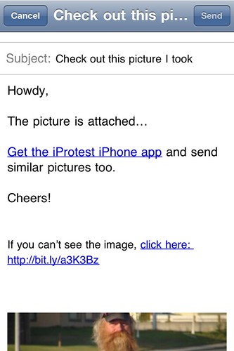 funny messages. iProtest - Send Funny Messages