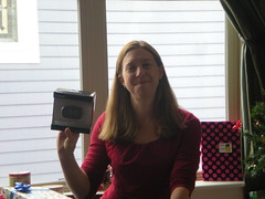 Clare with GPS Fortrex Receiver