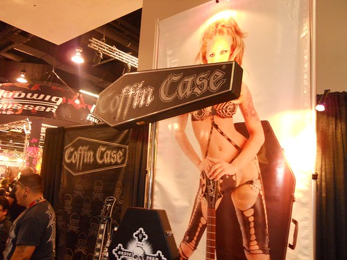 Coffin Case, NAMM 2010, Anaheim Convention Center