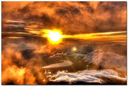 Sun Brings Life To Mount Fuji