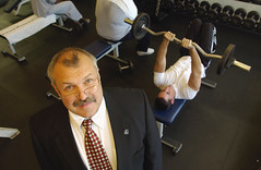 William Kraemer, professor of exercise science in the Neag School's Department of Kinesiology, has been presented with two more impressive honors for his research.
