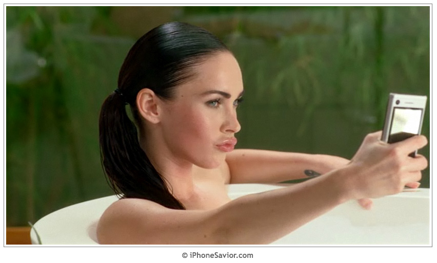Megan Fox in the tub