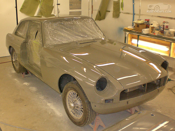 1967 MGB GT Buffed