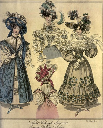 019-The World of fashion and continental feuilletons 1829