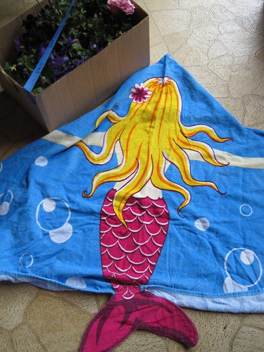 Thrifted Mermaid Towel