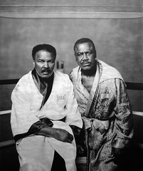 Muhammad Ali and Joe Frazier, Philadelphia, PA...