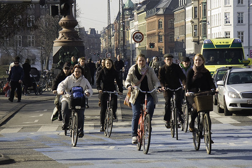 Cycling in Copenhagen2
