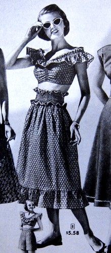 Shirred Skirt Inspiration from the Sears Catalog