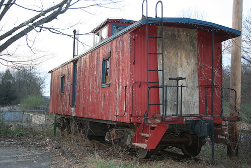 Caboose in Mansfield