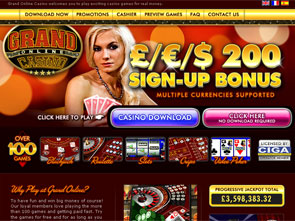 Grand Online Casino Home