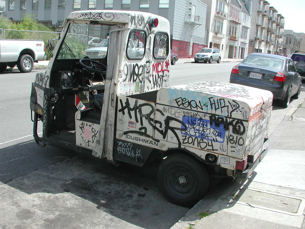 CRUSHED, Graffiti, Street Art, San Francisco