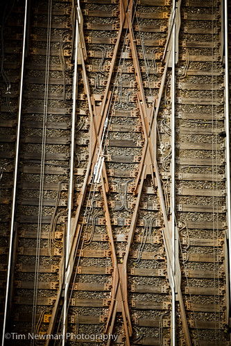 aerial train-tracks