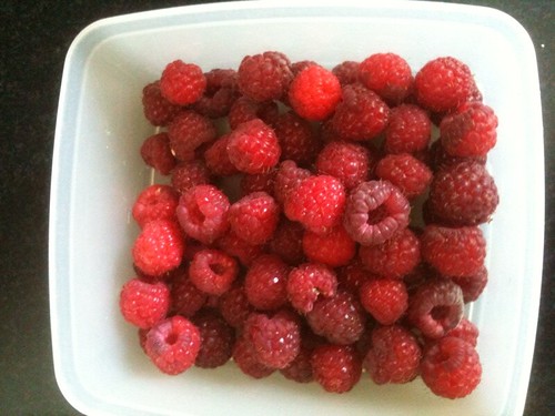 Good morning raspberries