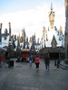 First glimpse of Hogsmeade