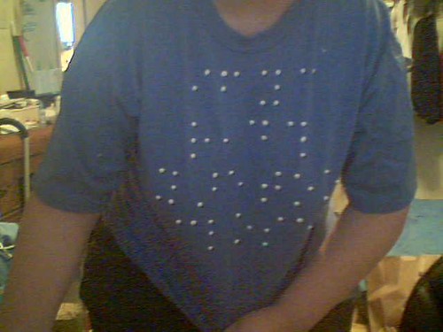braille tshirt