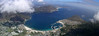 View gliding over Hout Bay