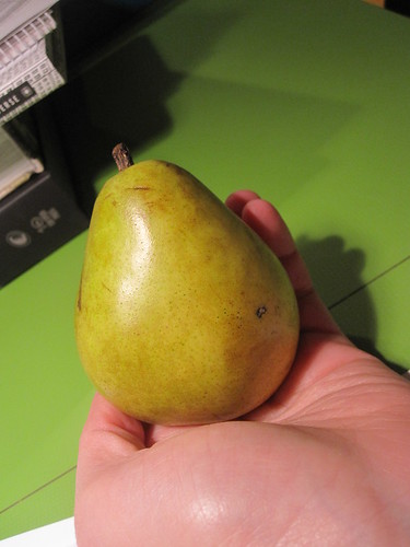 Perfect pear from the bistro - free