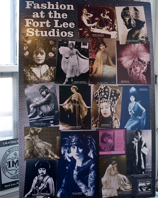 FASHION AT THE FORT LEE STUDIOS Poster, Fort Lee Museum, New Jersey by jag9889