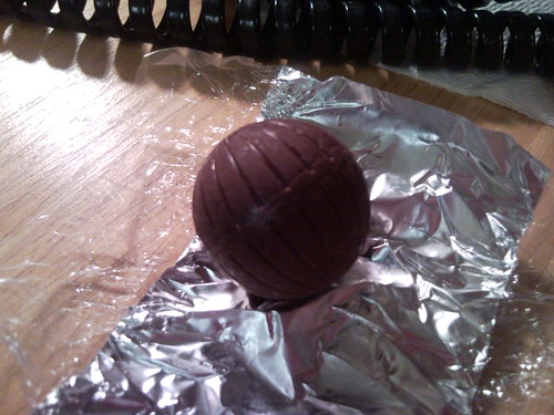 Just realized @fresh_and_easy gourmet swiss truffles look like Death Star.