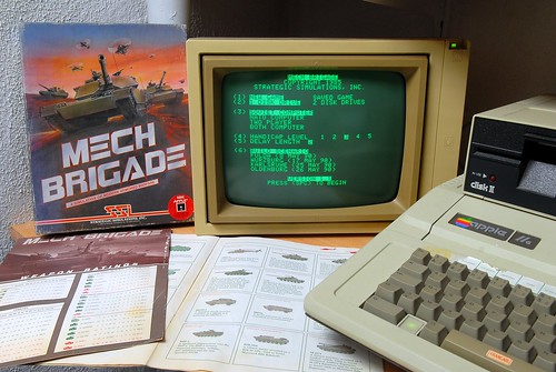 Game Apple II / Mech Brigade SSI