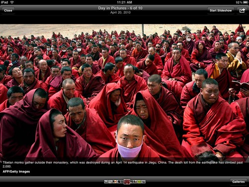 USA TODAY for iPad: Photo of Monks