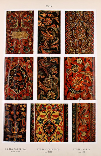 008- Siria- Alepo hacia el 1600 DC-Ornament two thousand decorative motifs…1924-Helmuth Theodor Bossert.