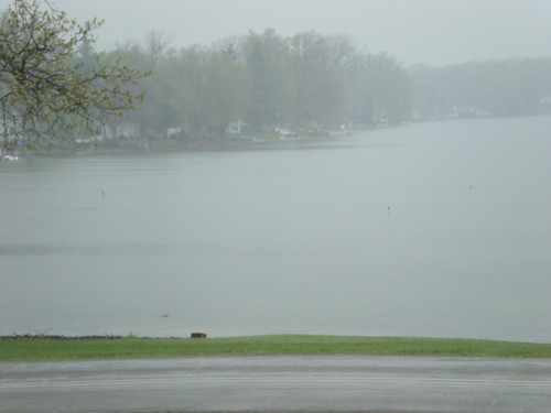 Rain Over the Lake