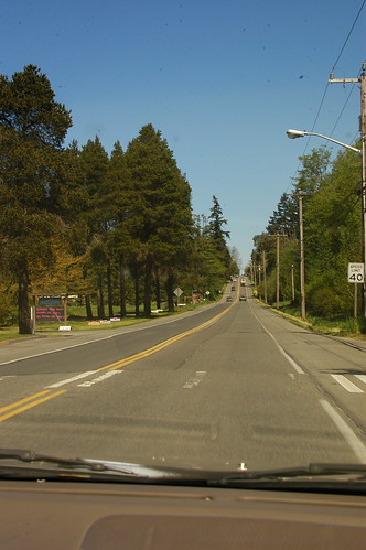 the main highway