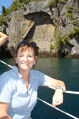 Lake Taupo & Maori carvings