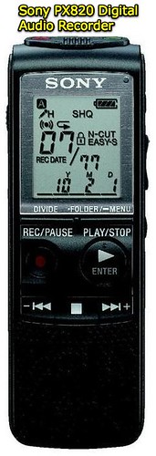Sony ICD-PX820 Digital Audio Recorder
