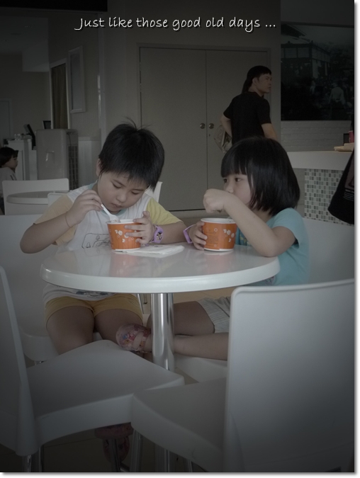 Children Enjoy Yoghurt