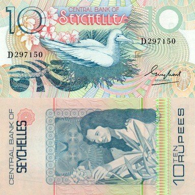 10 Rupií Seychely 1983, P28