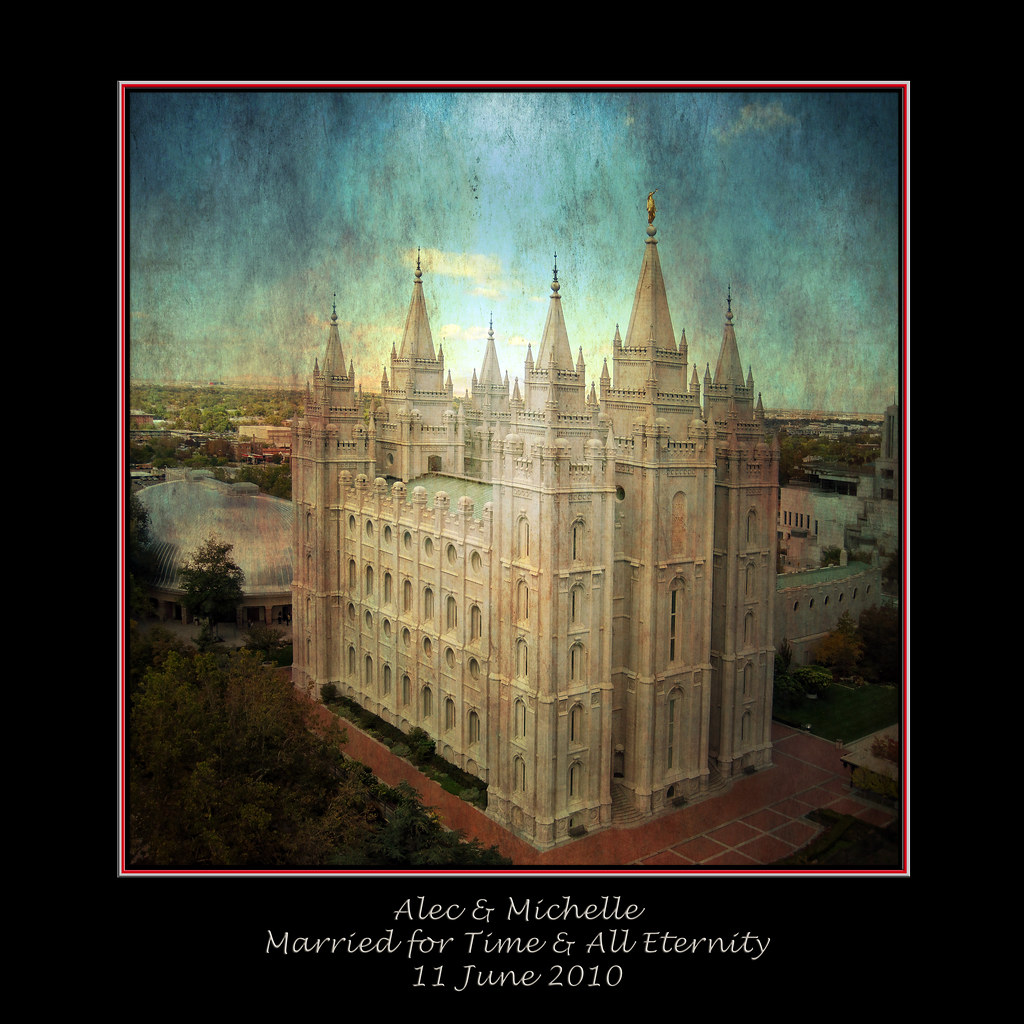 Personalized Temple Prints for Wedding Gifts or Reception Displays