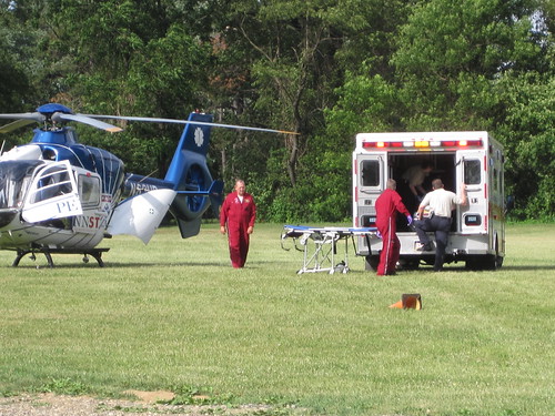 Flourtown makes helicopter medical evacuation