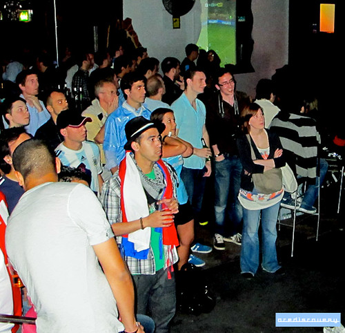 Uruguayan football fans in London
