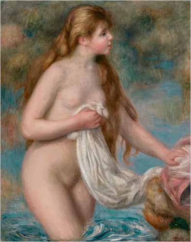 Bather, Renoir, c. 1895