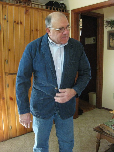 Paul and his new blazer.