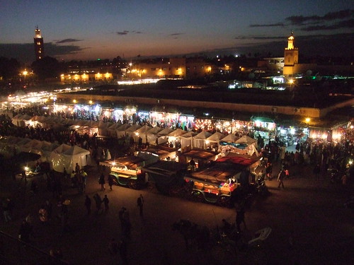 Place Djeemaa El Fna, Marrakech